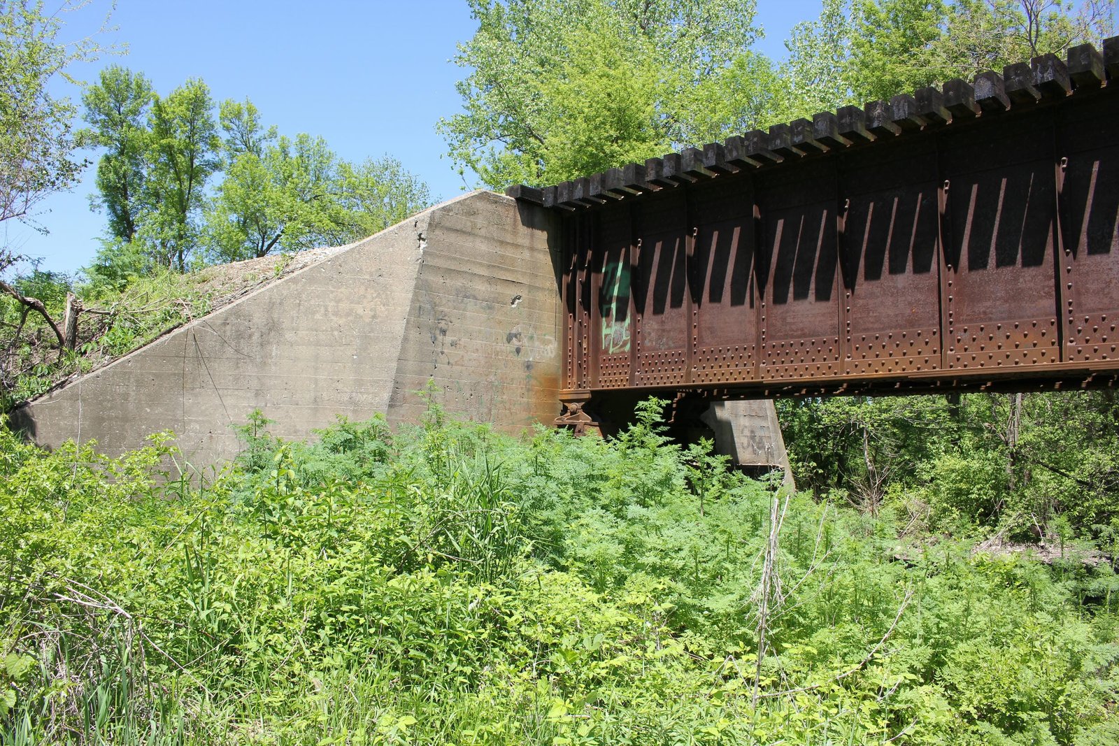 West abutment